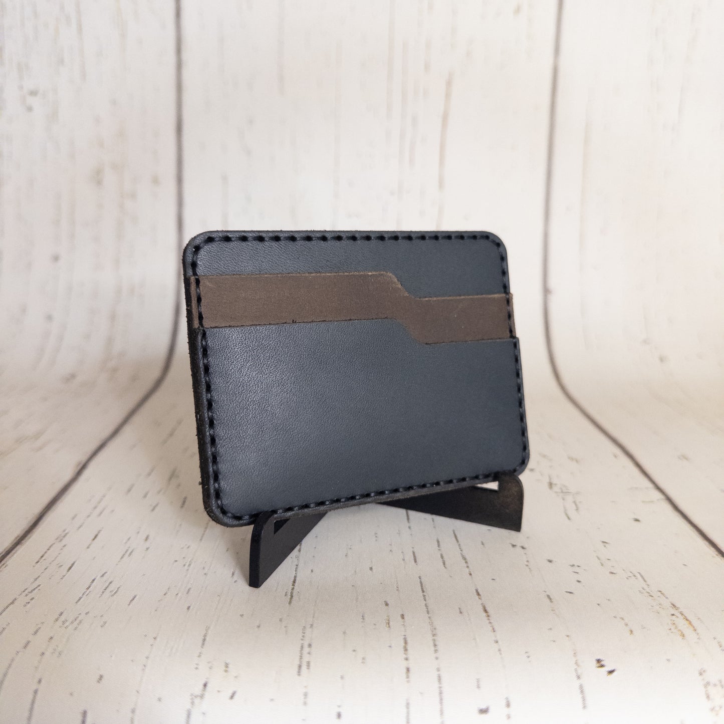 Card Holder (Gray/Tan)