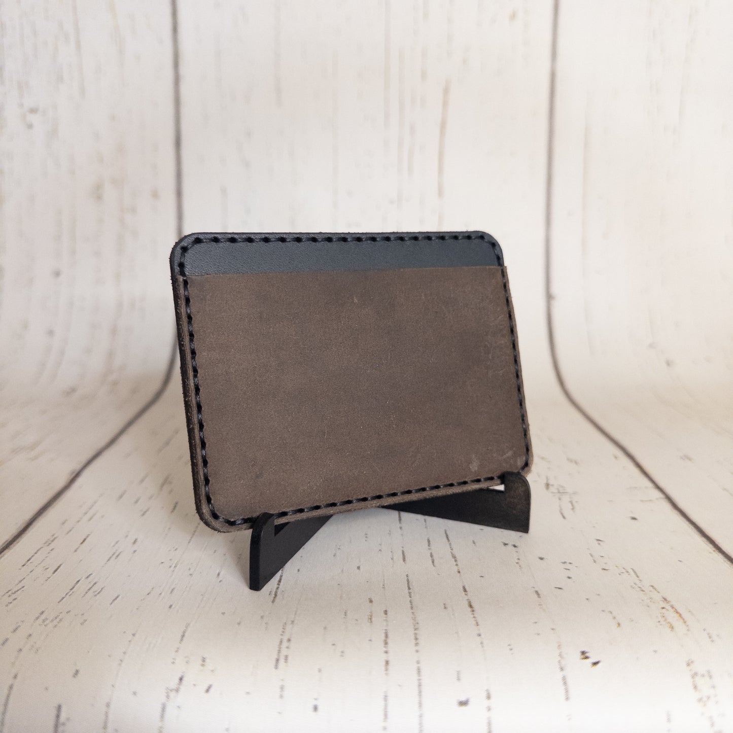 Card Holder (Gray/Tan)