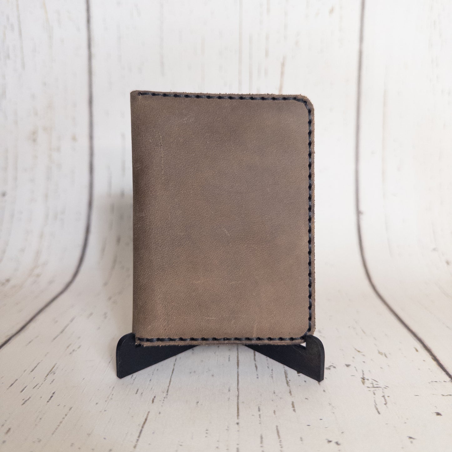 Bifold Wallet (Tan/Blue)