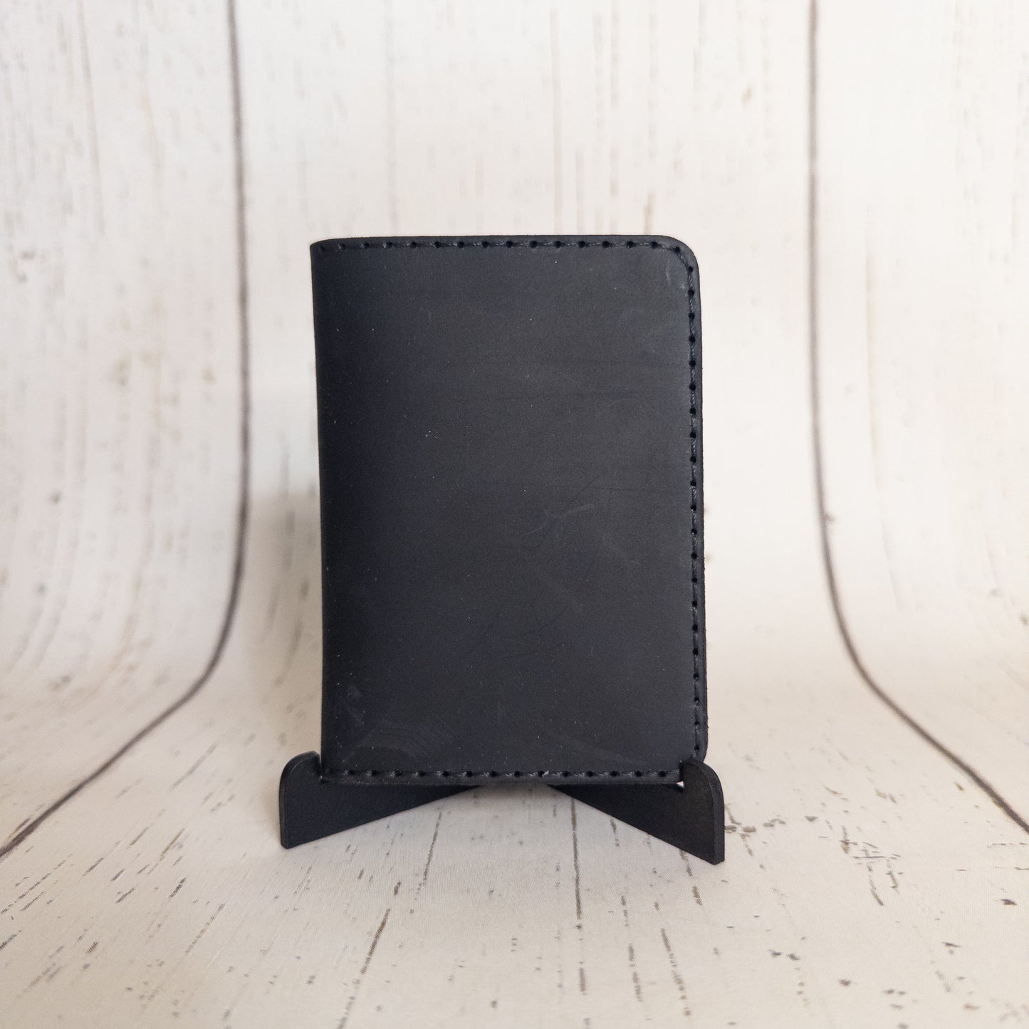 Bifold Wallet (Black/Blue)