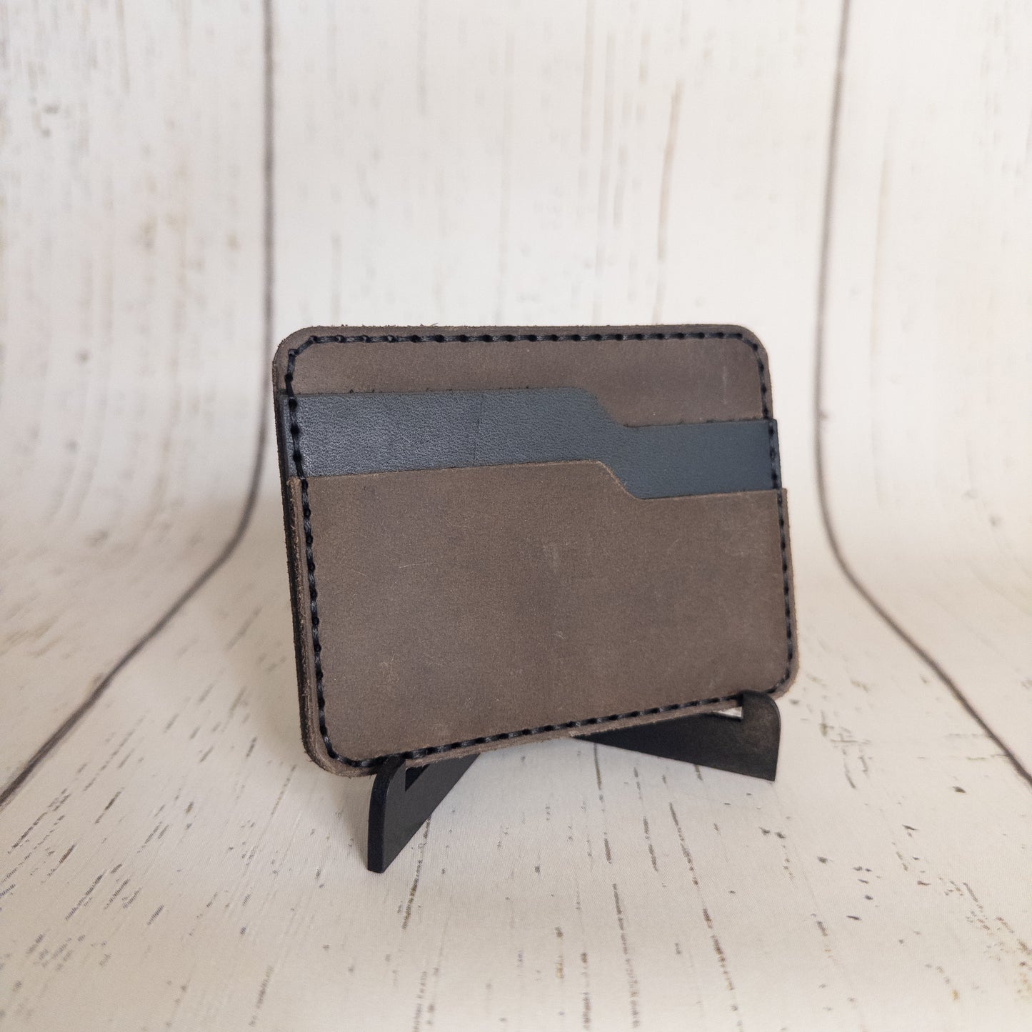 Card Holder (Tan/Gray)