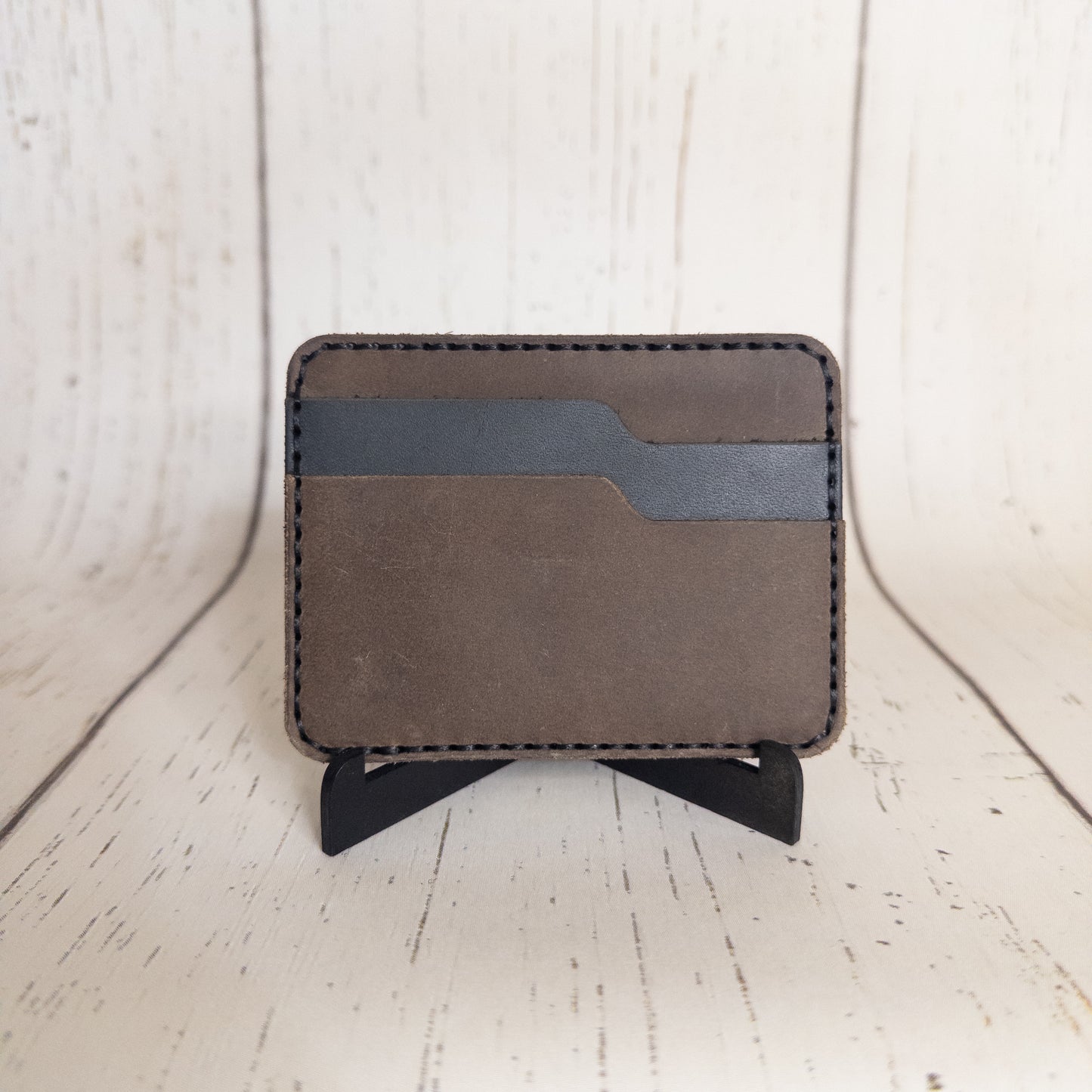 Card Holder (Tan/Gray)