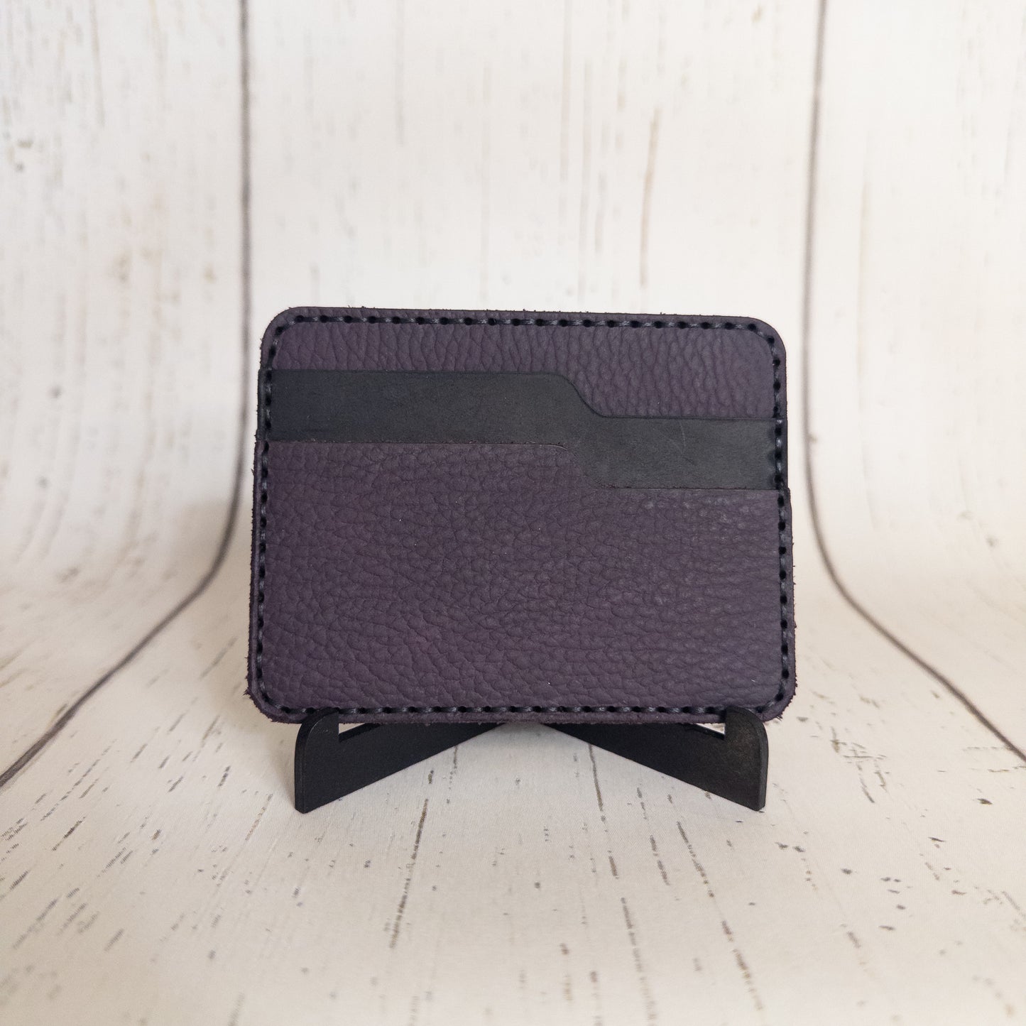Card Holder (Plum/Black)