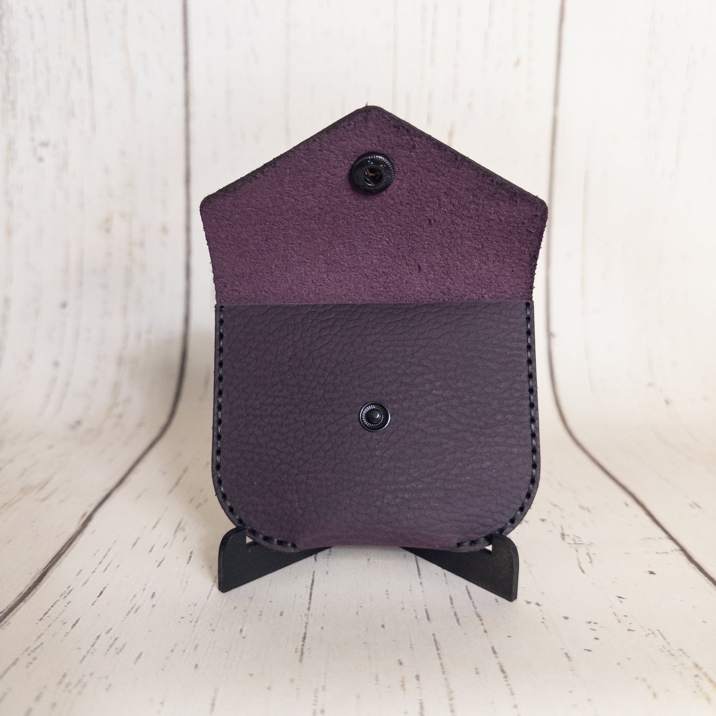 Coin Purse (Plum/Black)