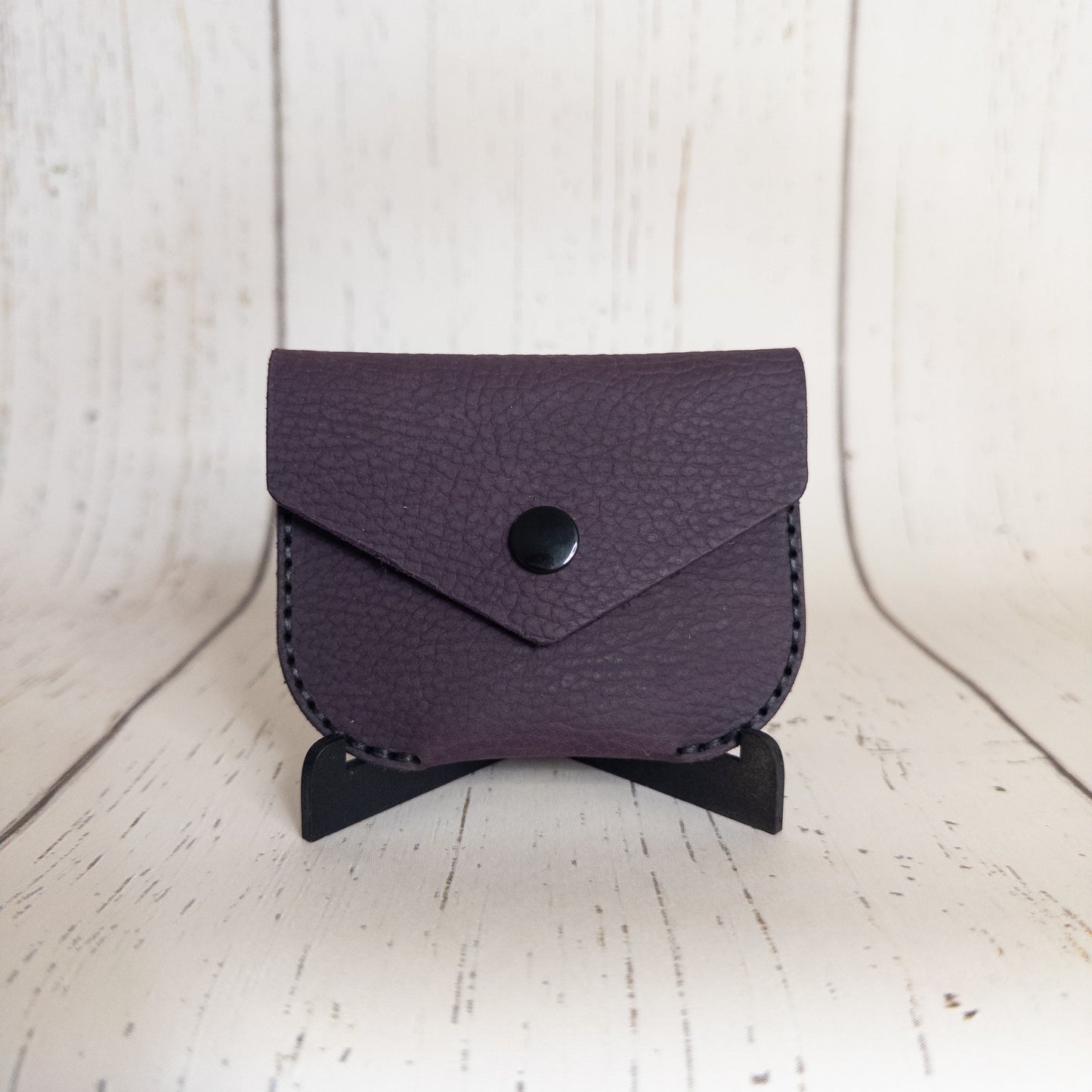 Coin Purse (Plum/Black)