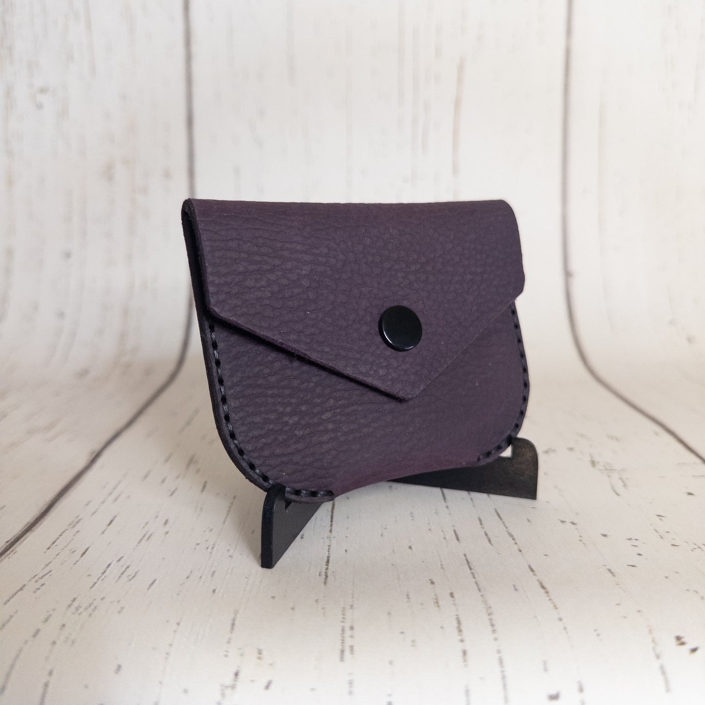 Coin Purse (Plum/Black)