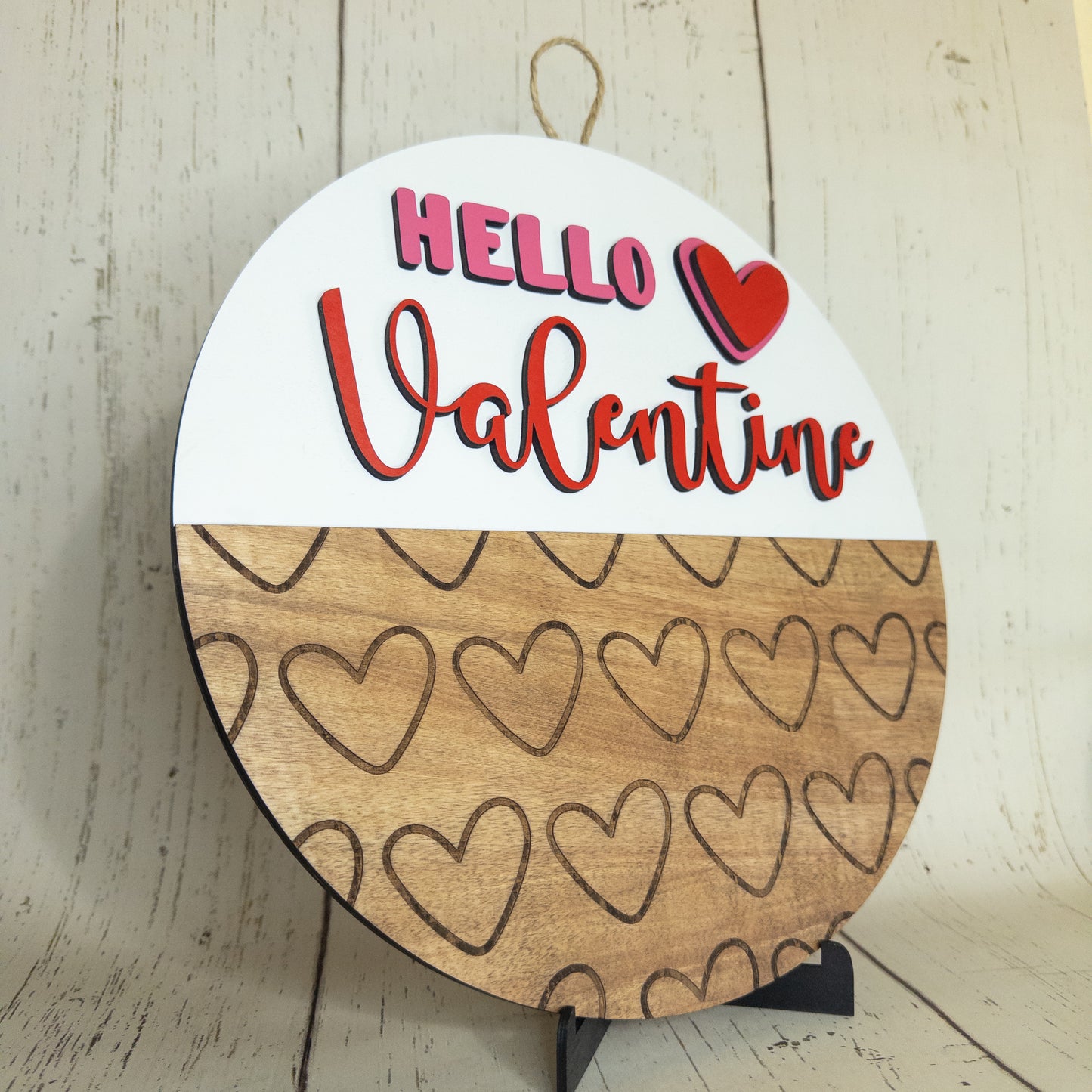 Door Hanger / Hello Valentine