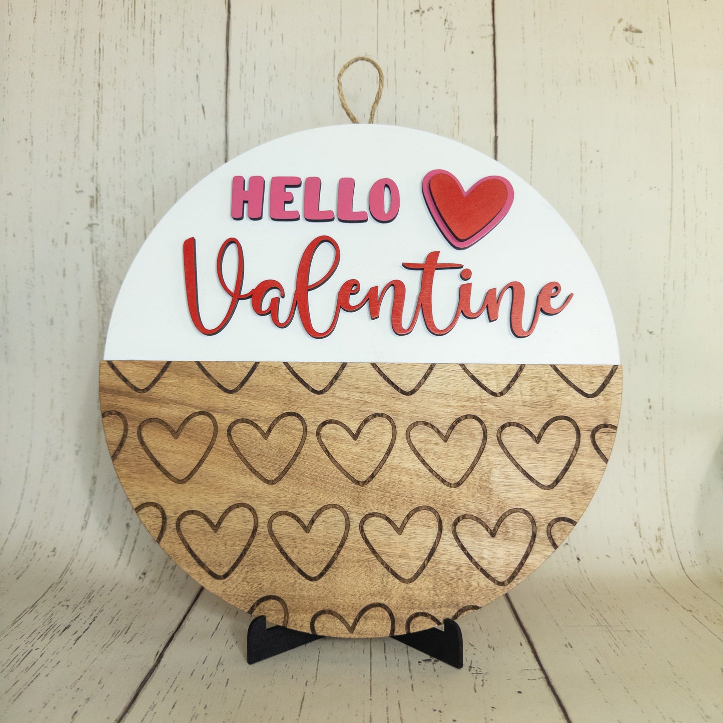 Door Hanger / Hello Valentine
