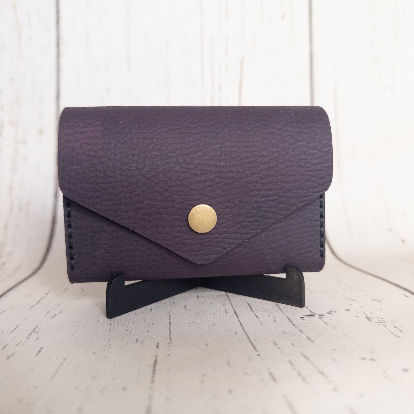 Clutch Wallet (Plum/Bronze)