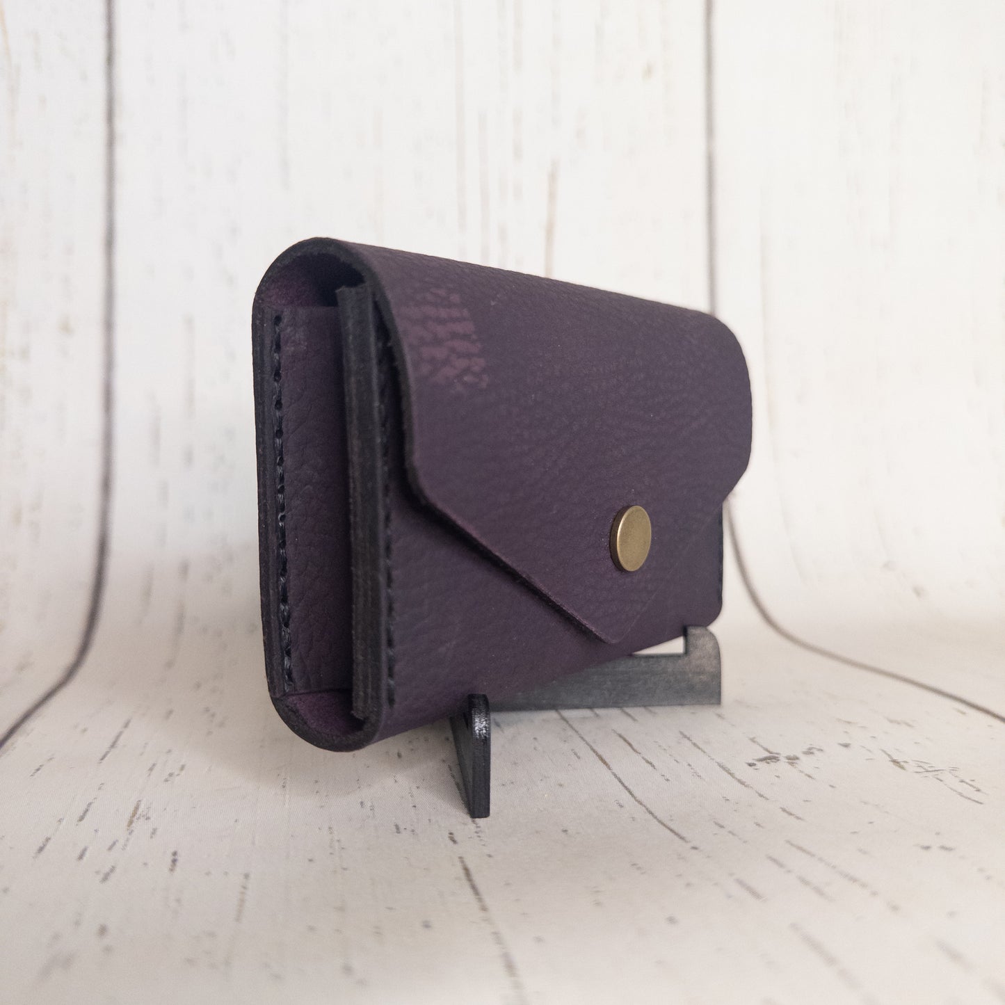 Clutch Wallet (Plum/Bronze)