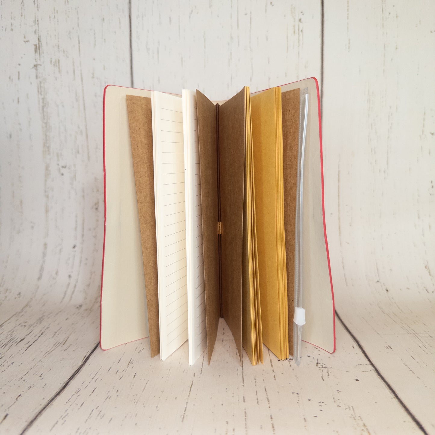 Leather Journal Vacation (Pink)