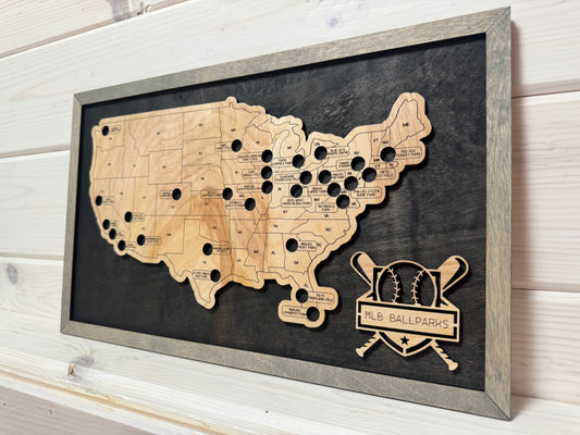 Baseball Parks Mini (Black/Grey)