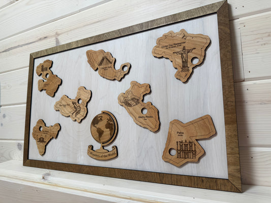 7 Wonders of the World (White/Jacobean)