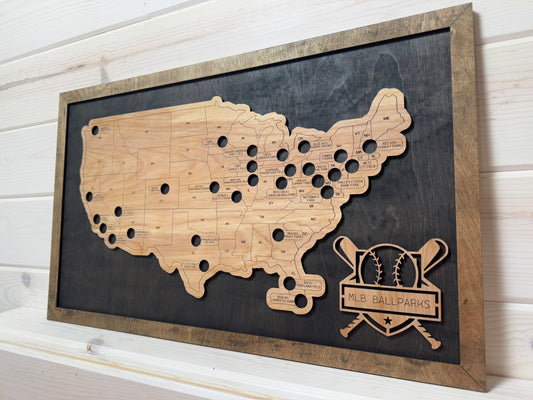 Baseball Parks (Black/Jacobean)