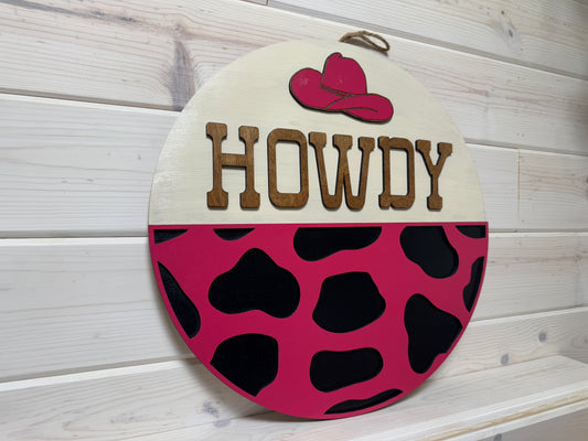 Door Hanger (Howdy)