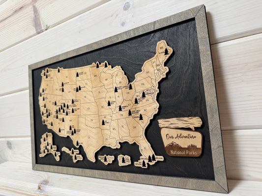 National Park Mini (Black/Grey)