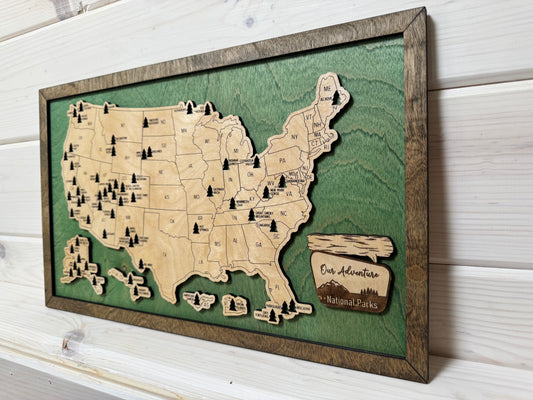 National Park Mini (Green/Jacobean)