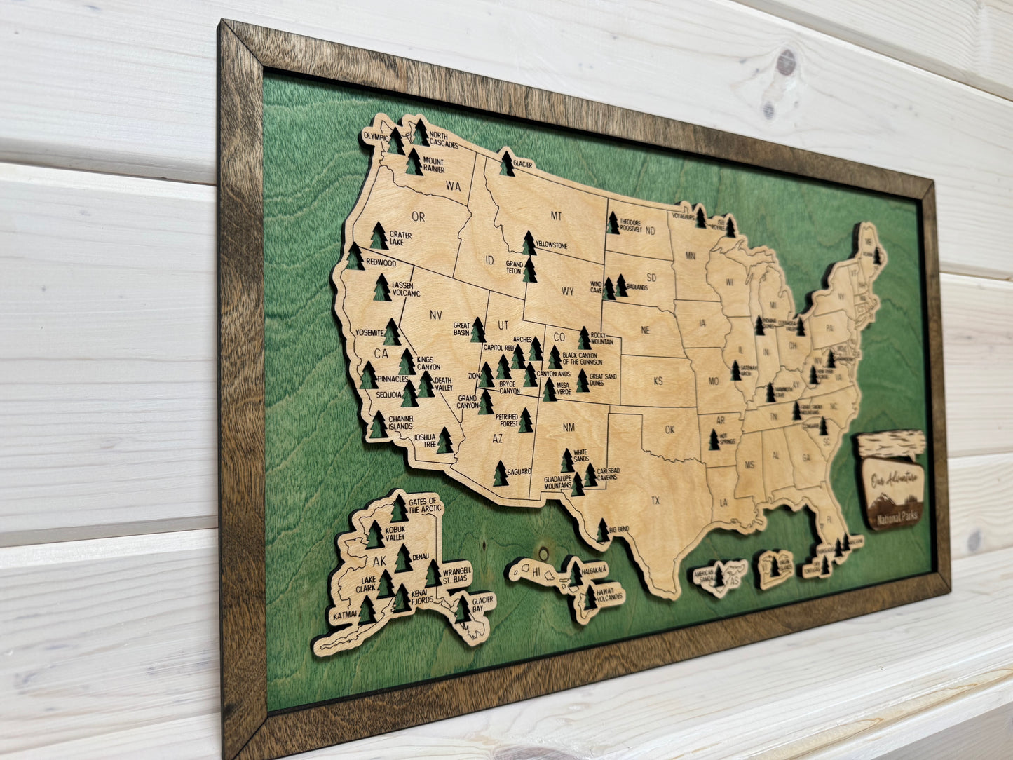National Park Mini (Green/Jacobean)