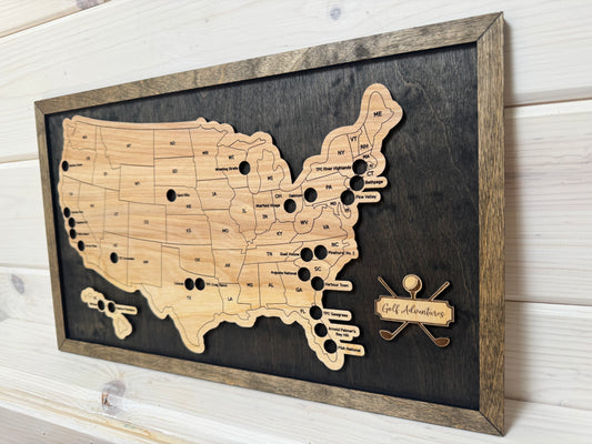 Golf Course Mini (Black/Jacobean)