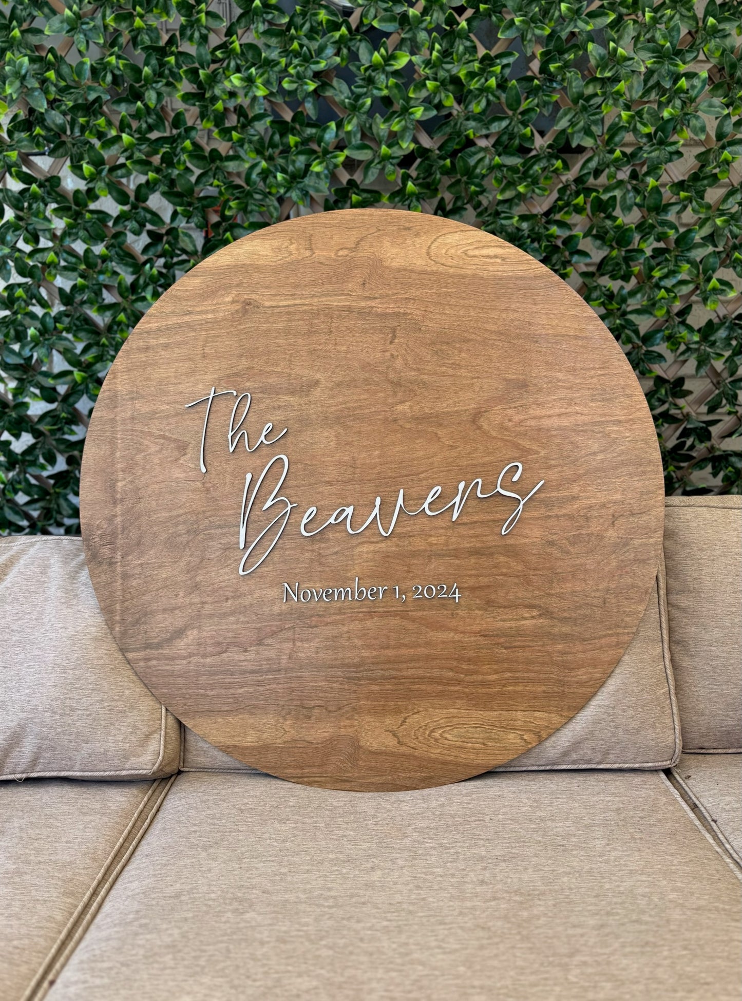 Wedding Sign / 24”