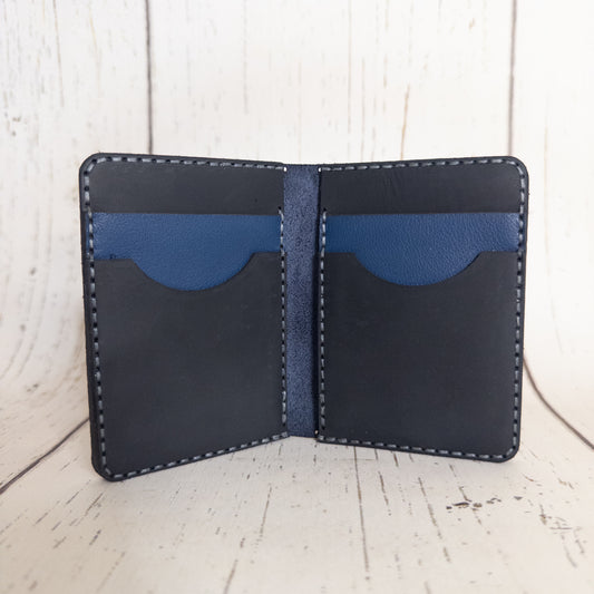 Bifold Wallet (Blue/Black)
