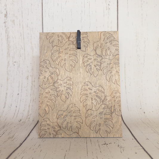 Photo Stand Monstera (Gray)