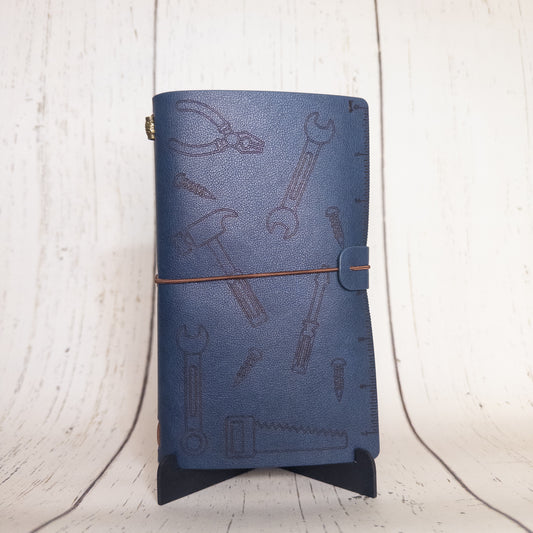 Leather Journal Tools (Navy)