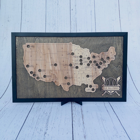 Travel Map / MLB Ballparks