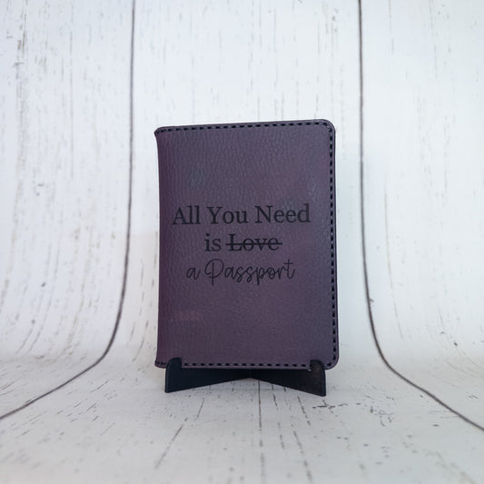 Passport Holder (Plum)