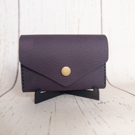 Clutch Wallet (Plum/Bronze)