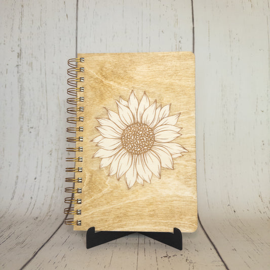 Wood Journal Sunflower (Early American)