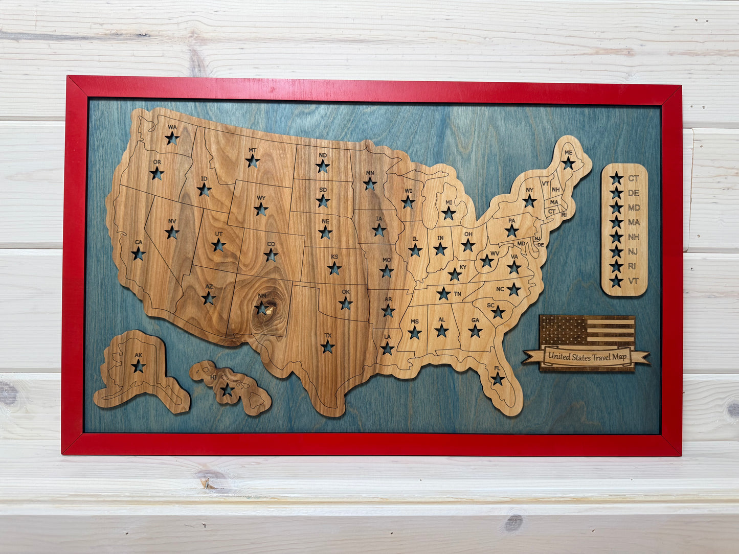U.S. States (Blue/Red)