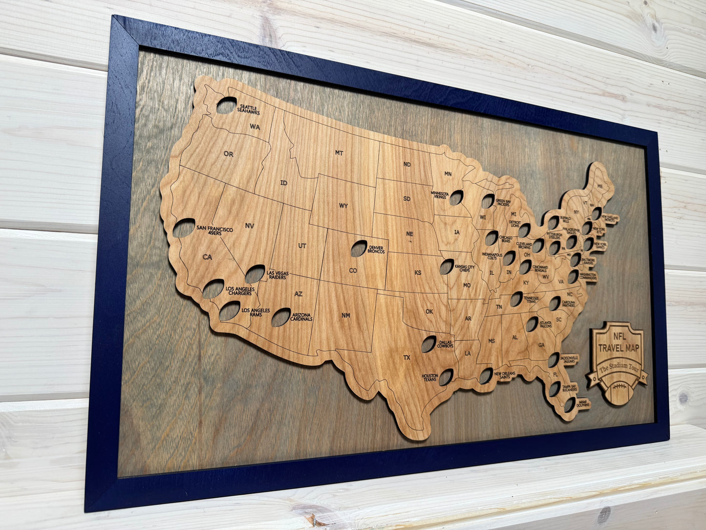 Football Stadium (Grey/Navy)