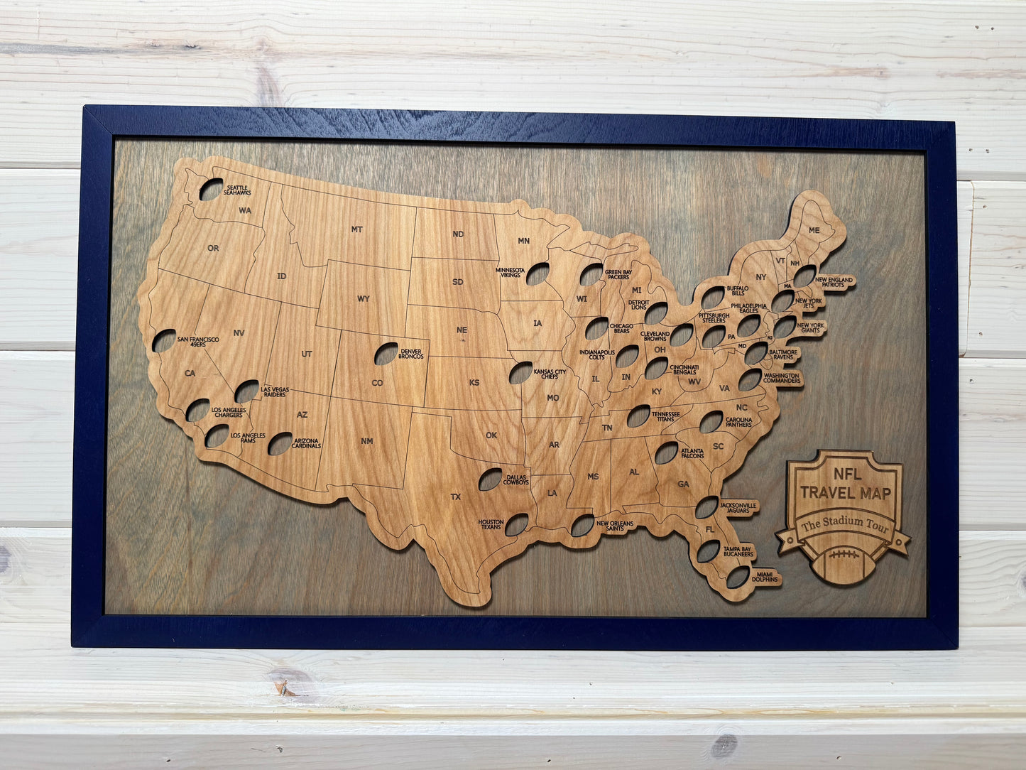 Football Stadium (Grey/Navy)