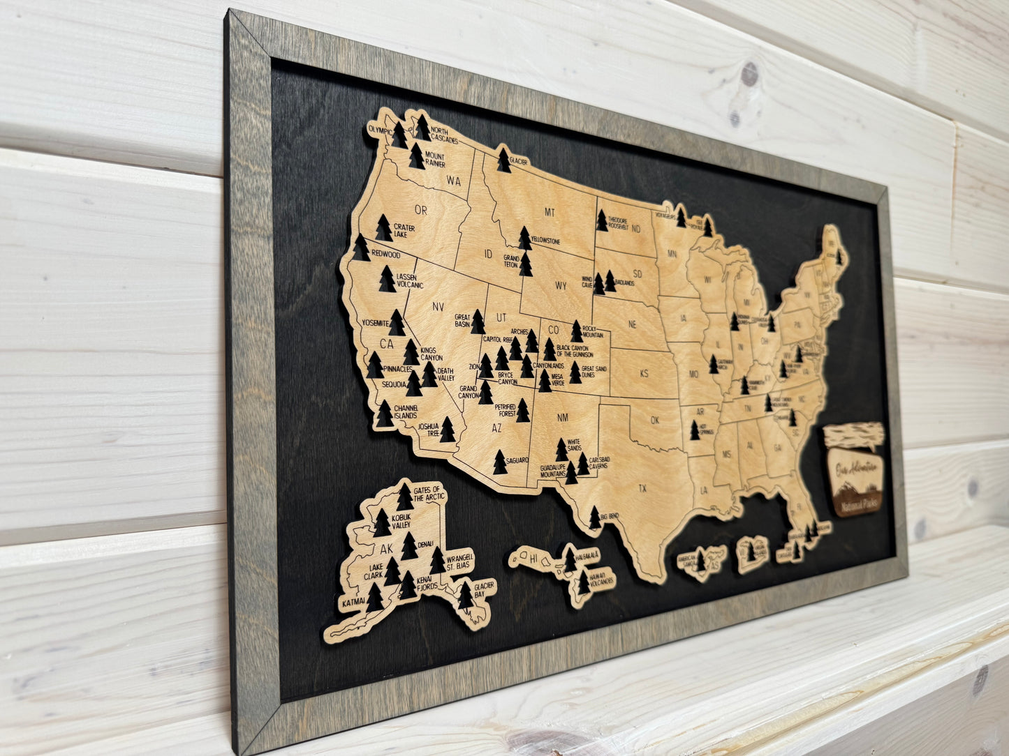 National Park Mini (Black/Grey)