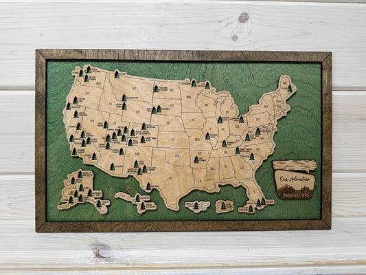 National Park Mini (Green/Jacobean)