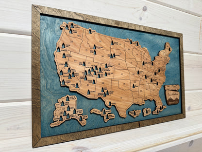 National Park Mini (Blue/Jacobean)