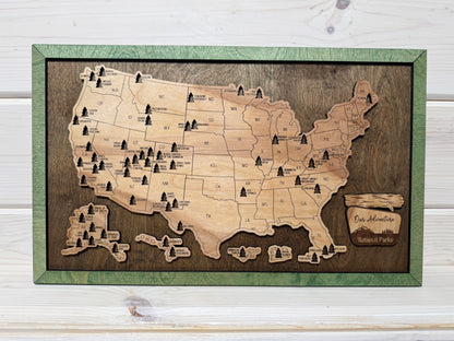 National Park Mini (Jacobean/Green)