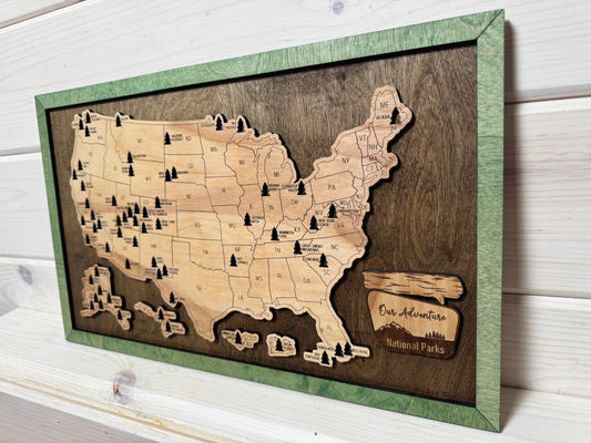 National Park Mini (Jacobean/Green)