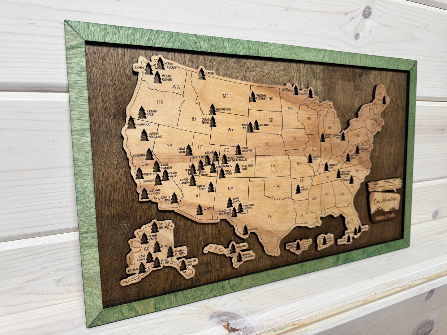 National Park Mini (Jacobean/Green)