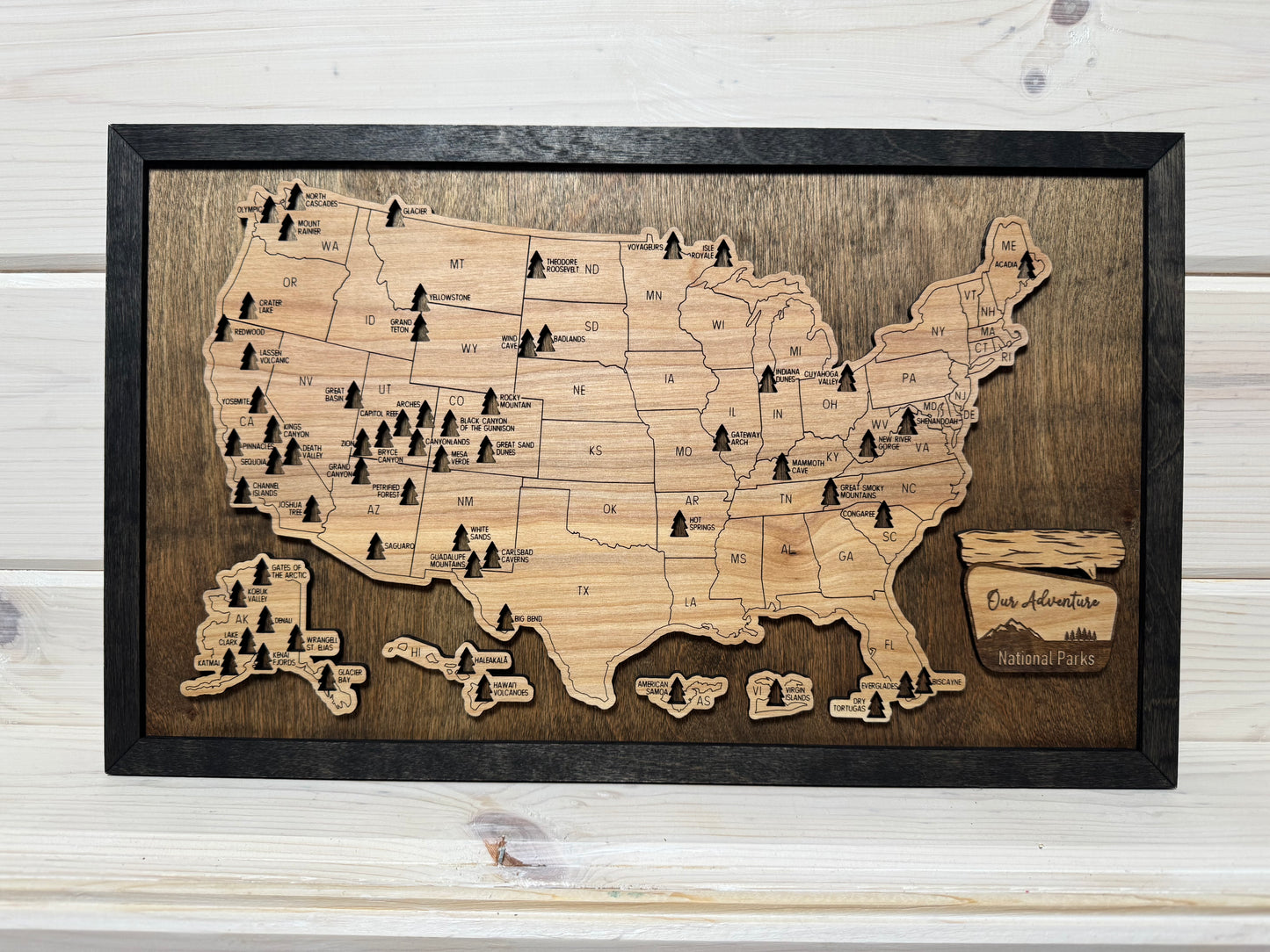 National Park Mini (Jacobean/Black)