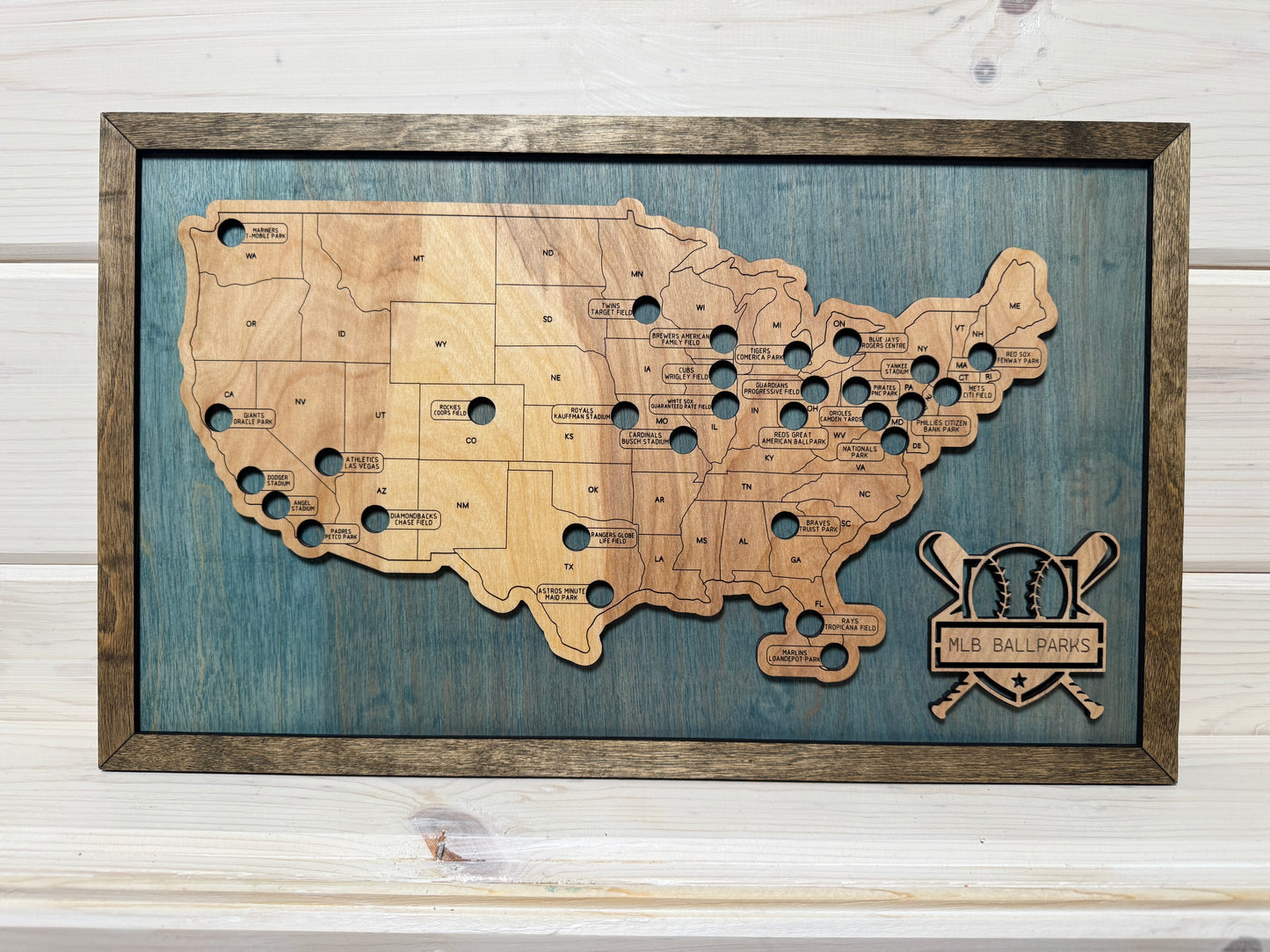 Baseball Parks Mini (Blue/Jacobean)