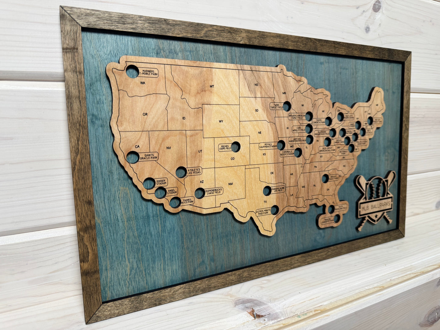 Baseball Parks Mini (Blue/Jacobean)