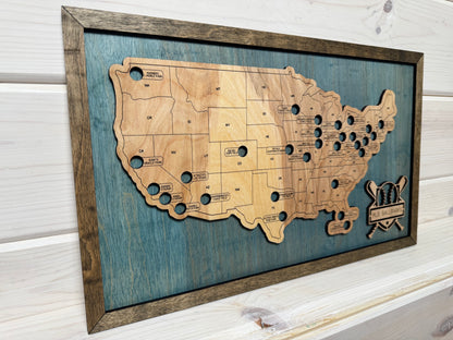 Baseball Parks Mini (Blue/Jacobean)