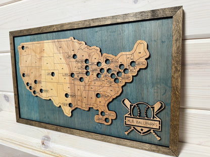 Baseball Parks Mini (Blue/Jacobean)