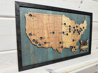 Baseball Parks Mini (Blue/Black)