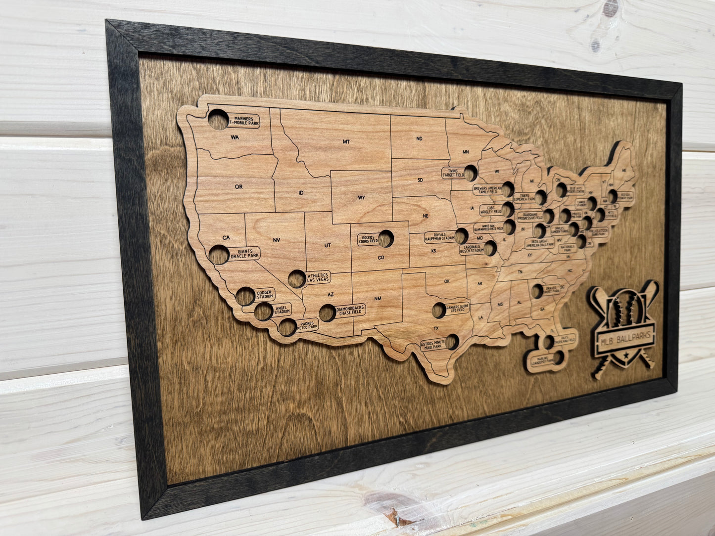 Baseball Parks Mini (Early American/Black)