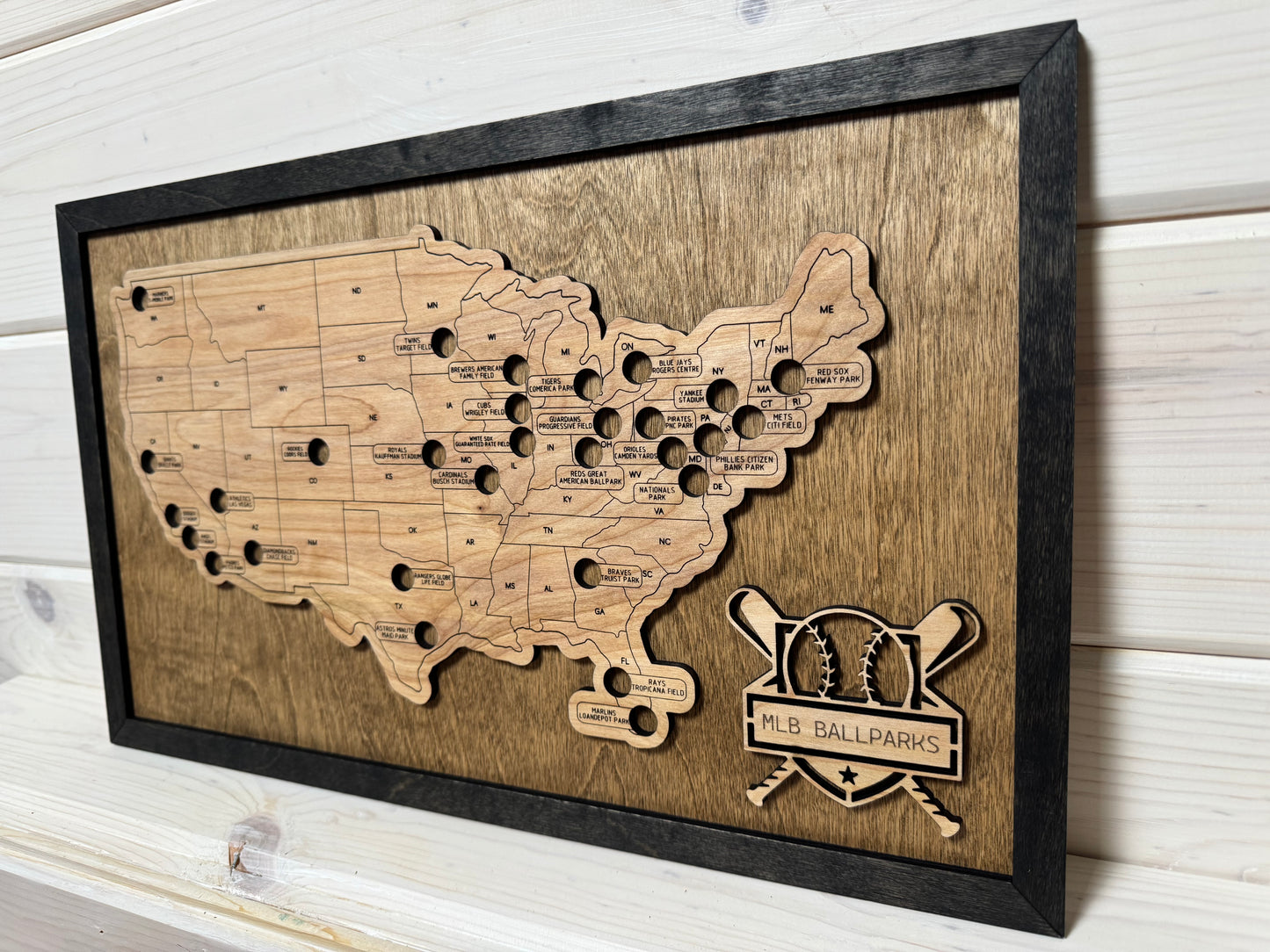 Baseball Parks Mini (Early American/Black)