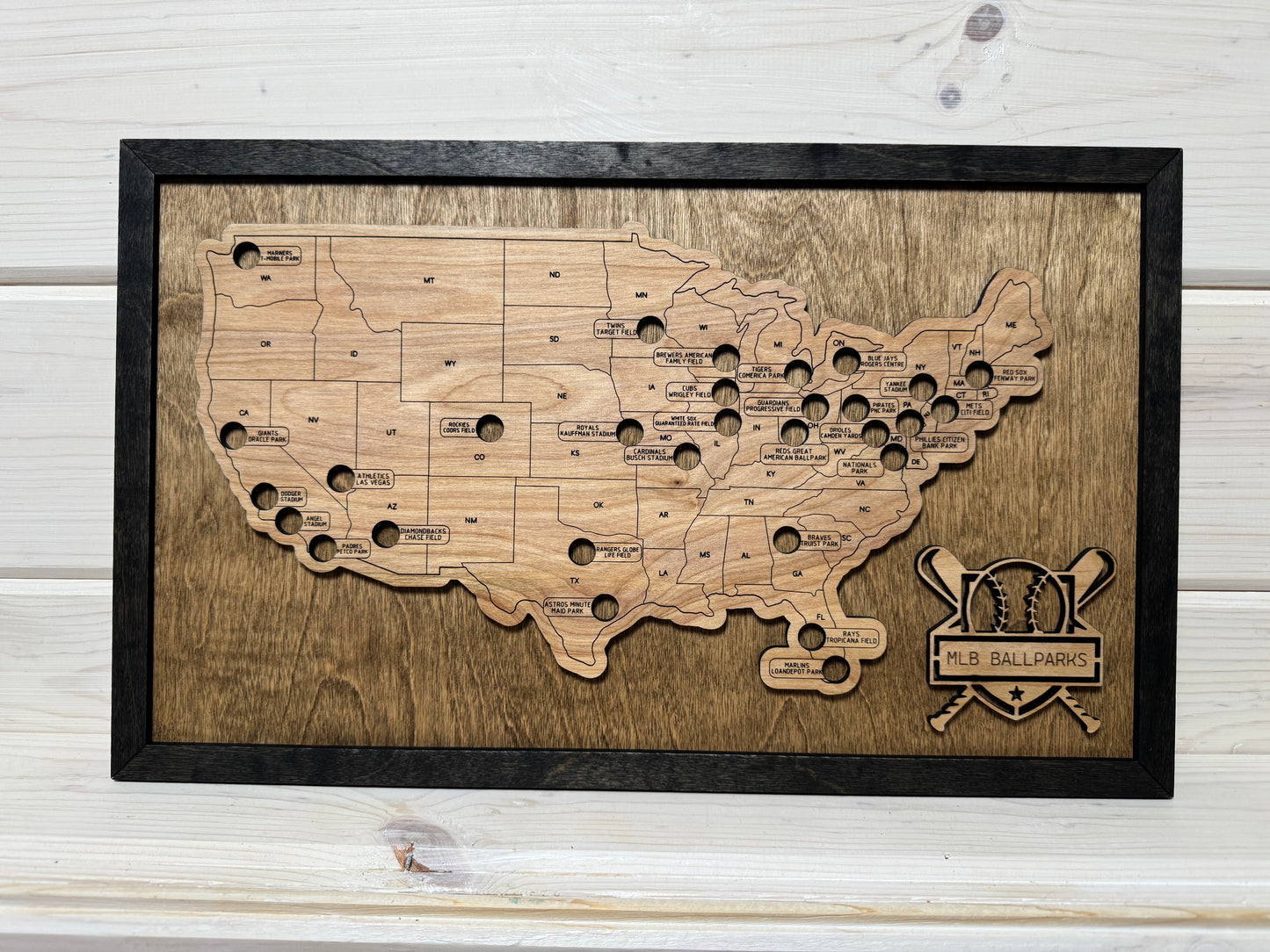 Baseball Parks Mini (Early American/Black)