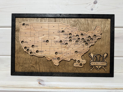 Baseball Parks Mini (Early American/Black)